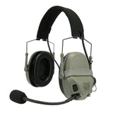 FCS AMP Headset Military Standard Pickup Noise Reduction Communication Headphone